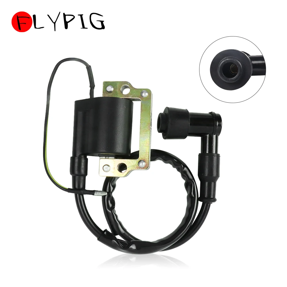 Ignition Coil  Assembly w/Plug for Yamaha DT80 DT100 DT175 DT400 YZ50 YZ60 YZ400 XL185 XL70 XR80 Dirt Pit Bike