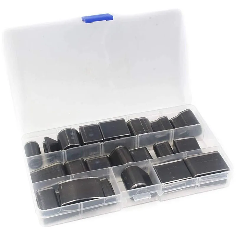 Hollow Punch Tool 39 Pieces Single Hole Hollow Punch Tool Leather Craft Tool Set DIY Manual