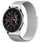 Ремешок Миланская петля для Galaxy watch active 2, браслет для Samsung galaxy watch 3 45 мм 46 мм Gear S3 20 мм 22 мм Huawei watch GT22ePro