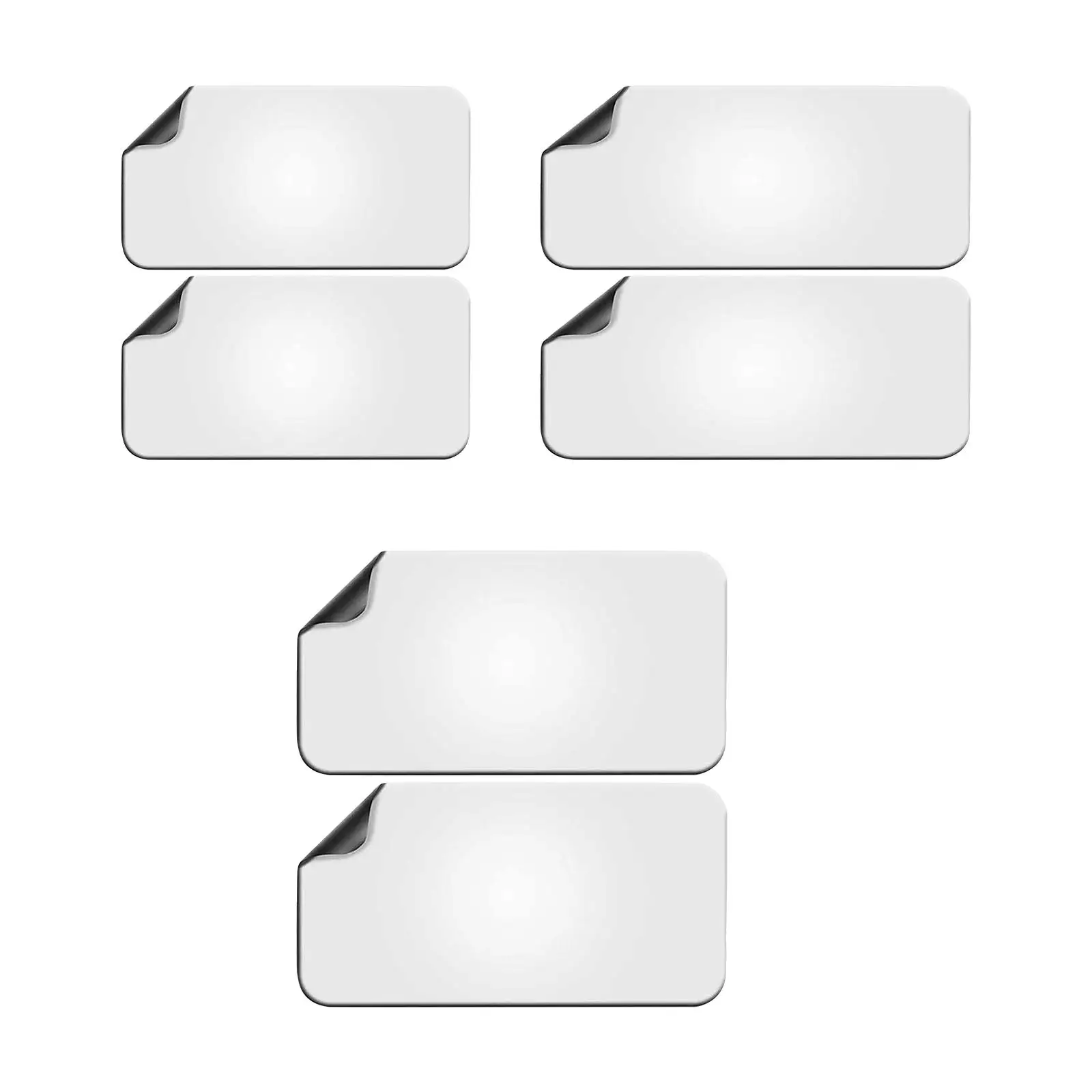 

2x Blank Magnets Flexible DIY Business Sign Magnetic Car Signs for Advertise Business Marketing Vehicles Cars Company