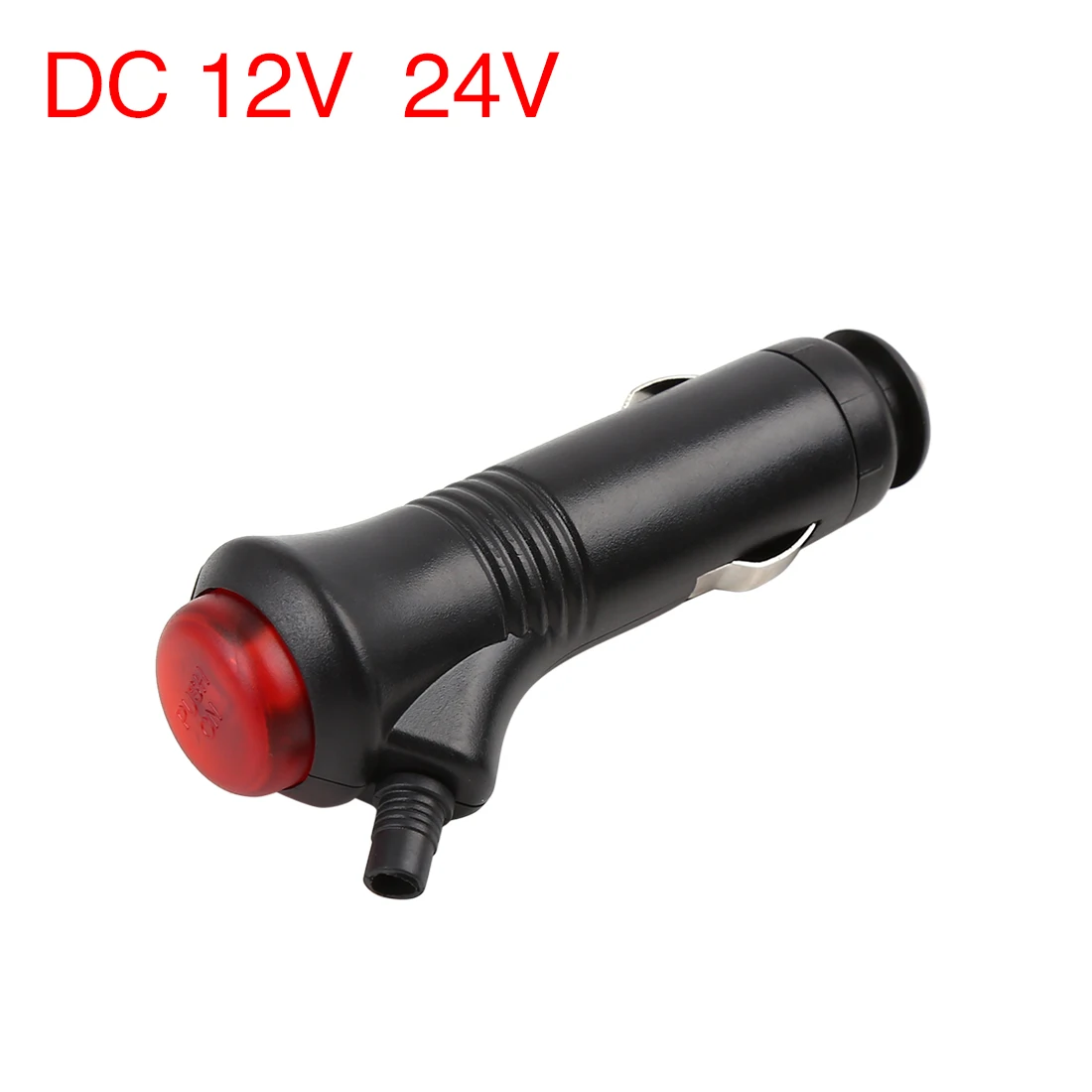 

X Autohaux 1 шт. 2 шт. DC 12 В 24 В переключатель автомобильного прикуривателя розетка питания со светодиодным индикатором