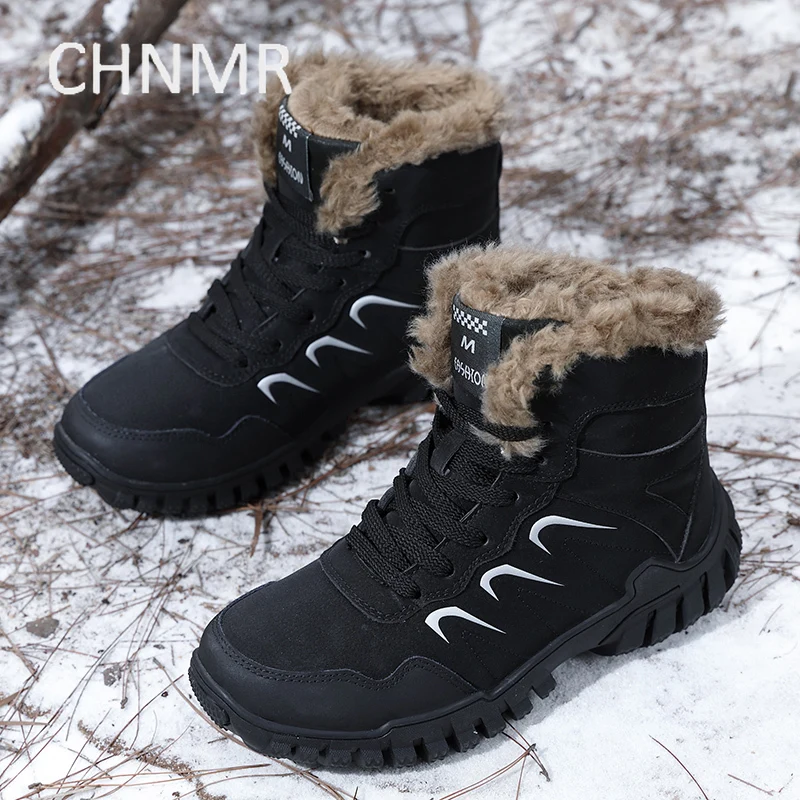 

Couple's Boots Fleece To Keep Warm Thick Bottom Comfortable Non-slip Wear-Resistant Explosive Style Large Size Winter Main Push