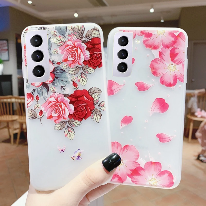 Luxury Girl Lady Phone Case for SAMSUNG Galaxy S21 PLUS Ultra S 21 Soft Case Full Cover for SAMSUNG A12 A42 M31S A 12 42 BACK