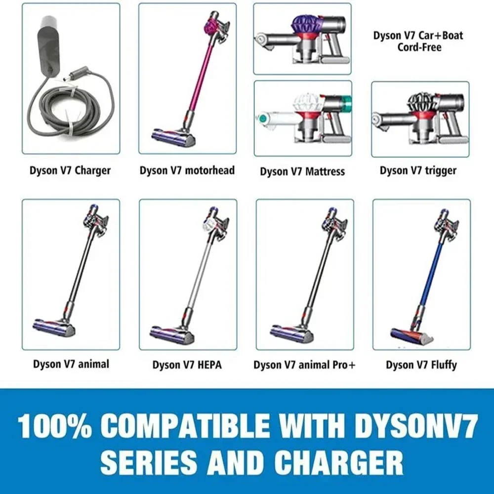 V7 128000 Оригинальный аккумулятор mAH для Dyson V7 Motorhead Animal Absolute SV11, аккумулятор 21,6 В DE FR RU + ручной пылесос для лодки (art.: 3920cdacb1a32) - 3920cdacb1a32