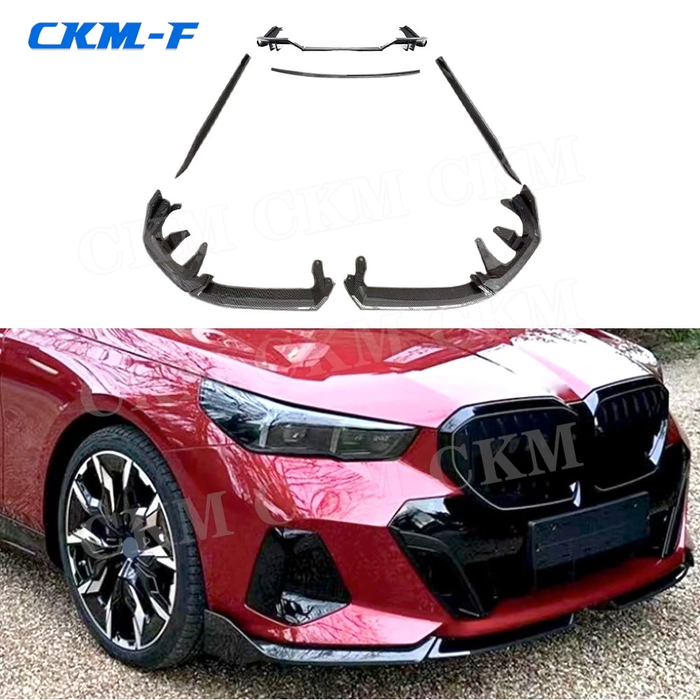 ABS передний бампер задний боковой корпус комплекты для BMW 5 серии G60 G68 M Sport 2024 + юбки