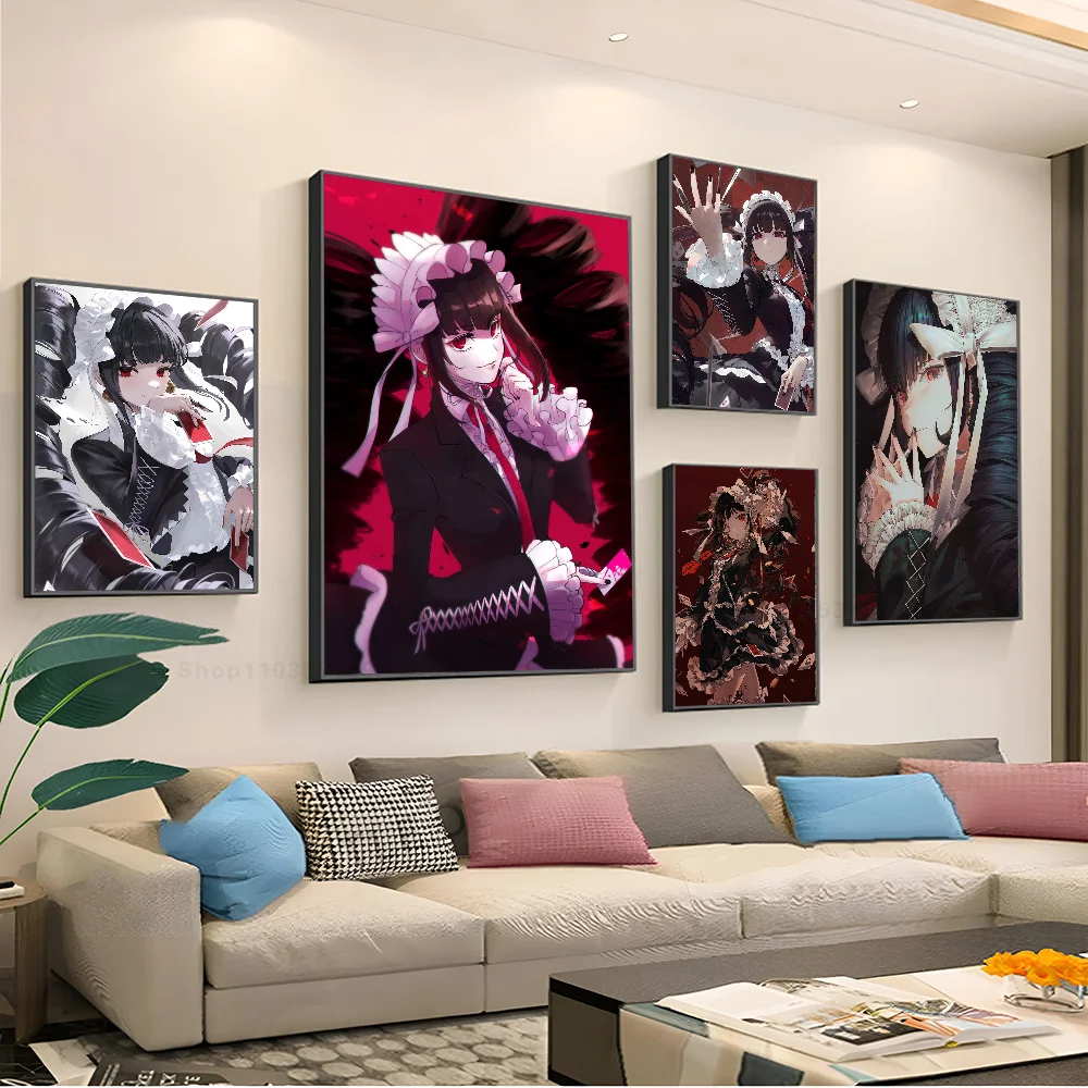 1 шт. японские аниме наклейки Celestia Ludenberg Danganronpa стикеры декор для игровой комнаты