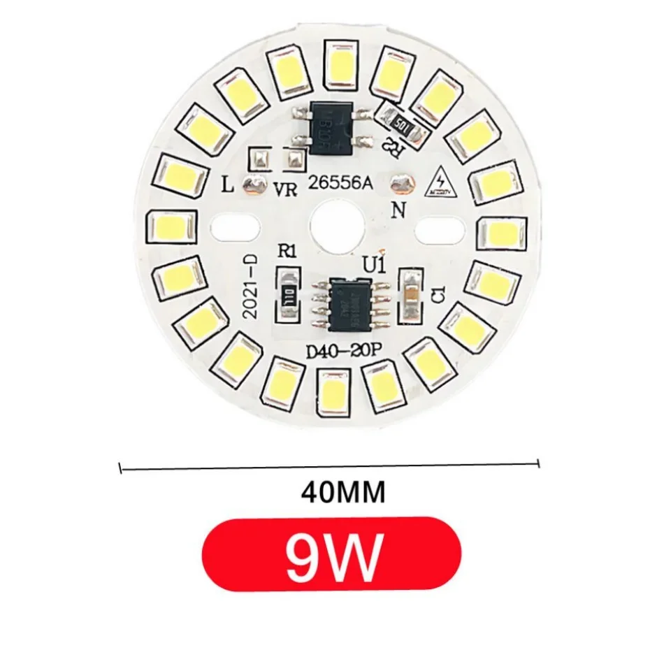 

UooKzz LED Lamp Chip круглой формы 220В