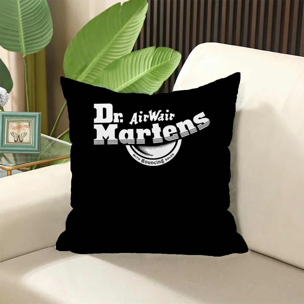 Плюшевая Наволочка Dr. Martens Квадратная Декоративная Экологически Чистый