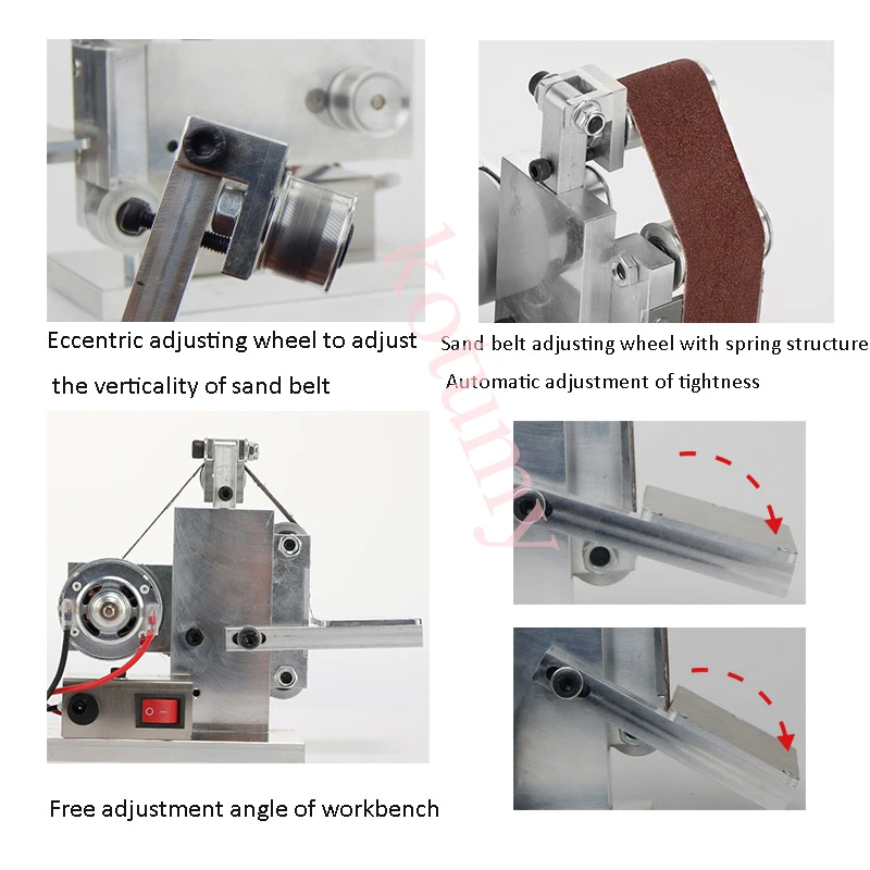 Многофункциональная шлифовальная машина DIY полировальный станок электрическая