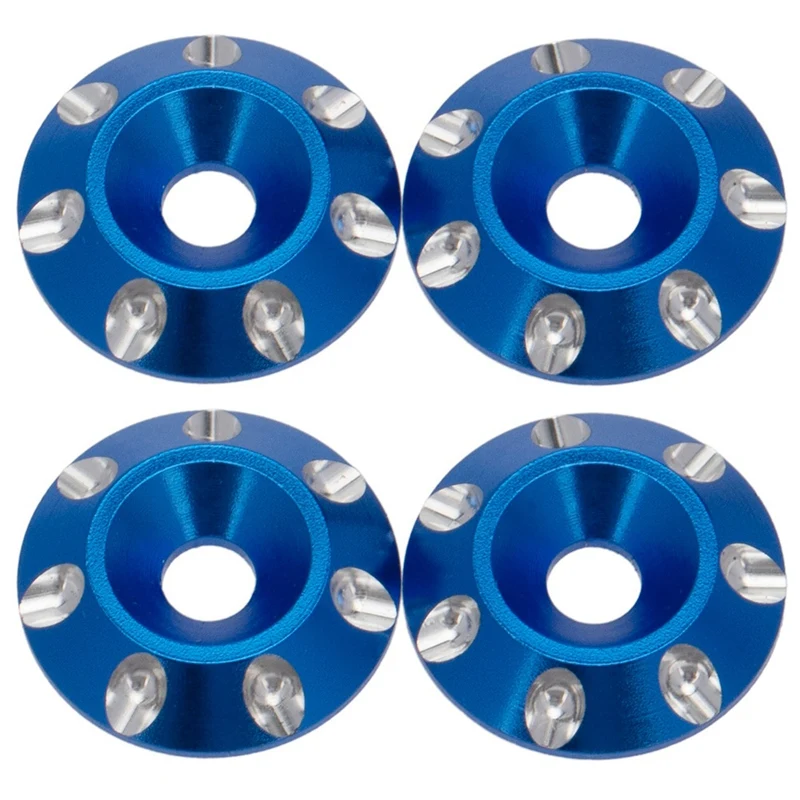 

2X Metal Tail Wing M3 Countersunk Screws Washers For 1/10 Scale Off Road Buggy Monster Truck RC Dift Cars,5