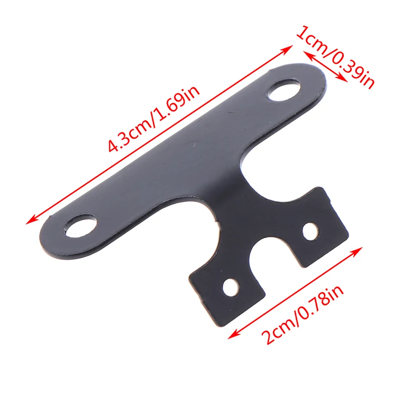 

1 шт., черный автомобильный держатель для камеры заднего вида из нержавеющей стали, кронштейн для камеры, чехол