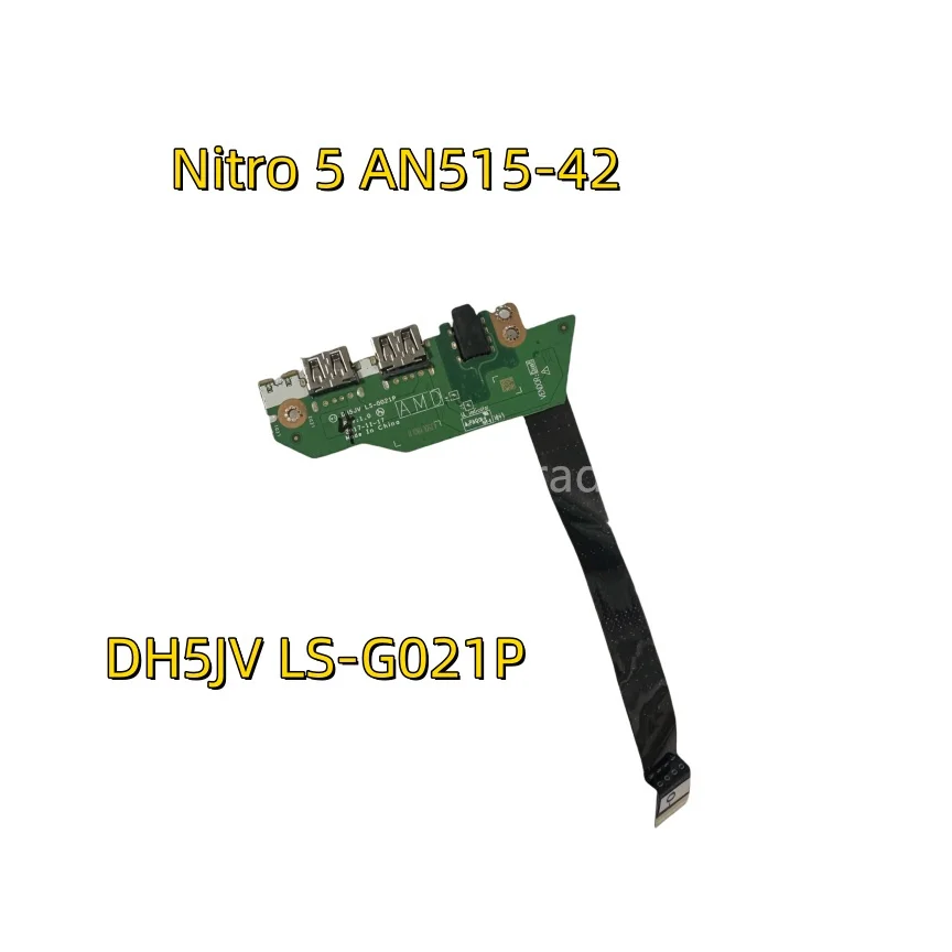 Оригинал для ноутбука Acer Nitro 5 AN515-42 USB-порт аудиоплата с кабелем DH5JV LS-G021P