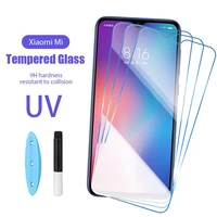 for xiaomi 8 se 9 10 11 lite protective film uv liquid glue screen protector mi 6 9t 10t 11t pro 5g a2 a3 phone tempered glass