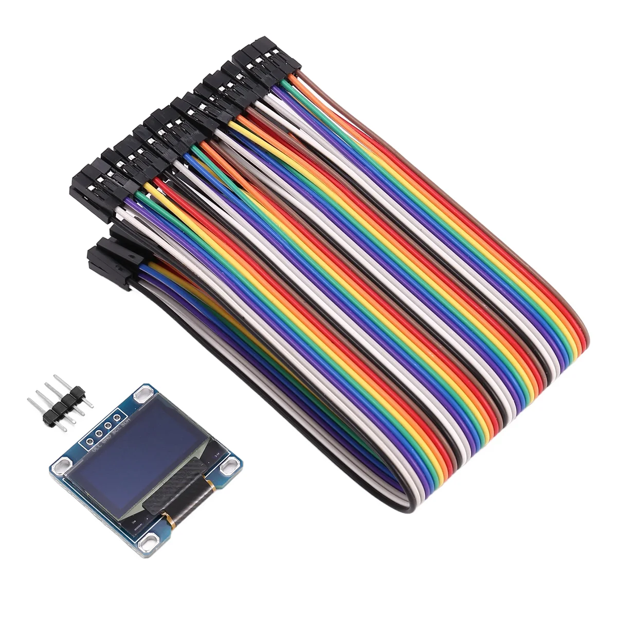 I2C OLED-дисплей 0 96-дюймовый последовательный ЖК-светодиодный модуль IIC SSD1306 128 64 для