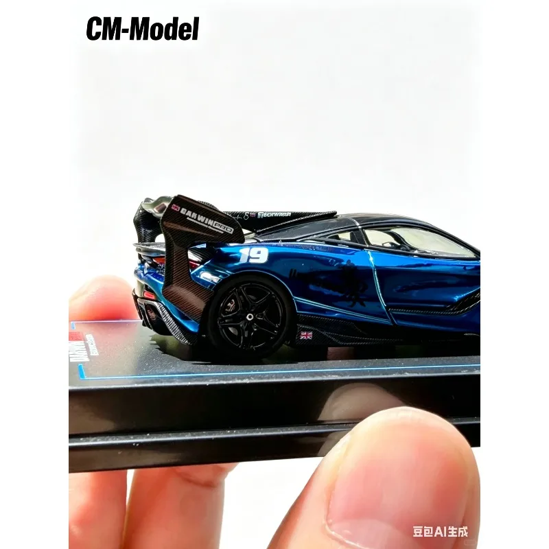 Коллекционная модель автомобиля Beijing Model HEC Limited Edition CM, масштаб 164, McLaren Darwin 720Se²GTR, из сплава, для взрослых коллекционеров, подарок для мальчиков (art.: 3920d9fe08060) - 3920d9fe08060