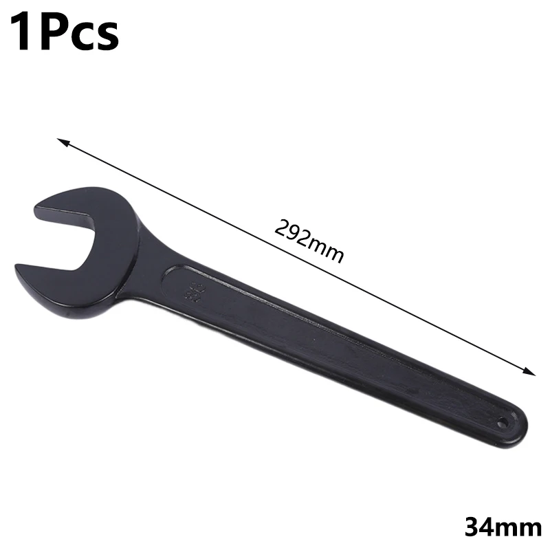 

1 шт. 30/32/34 мм одинарный открытый конец сверхпрочный черный гаечный ключ многофункциональный открытый гаечный ключ из высокоуглеродистой стали ручной инструмент