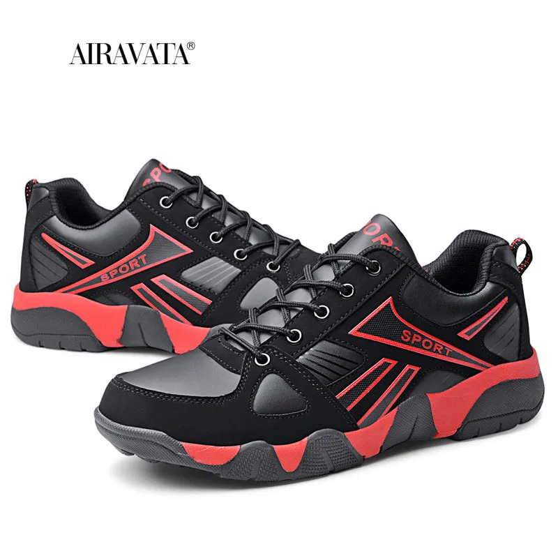 Shoes Women/Men Couples Sneakers Mens Walking Shoes Women Outdoor PU Lace Up Gym Shoes Non-slip Comfortable Sport Shoe