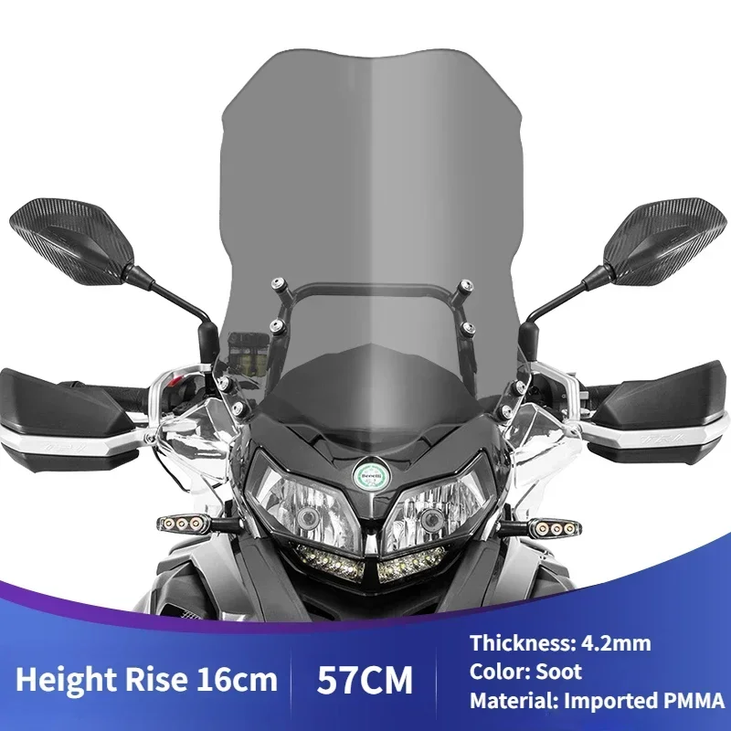 

Для Benelli TRK502 TRK502X TRK 502 502X 552 552X TRK552X ветровое стекло мотоцикла двойной пузырь лобовое стекло экран ветровые дефлекторы