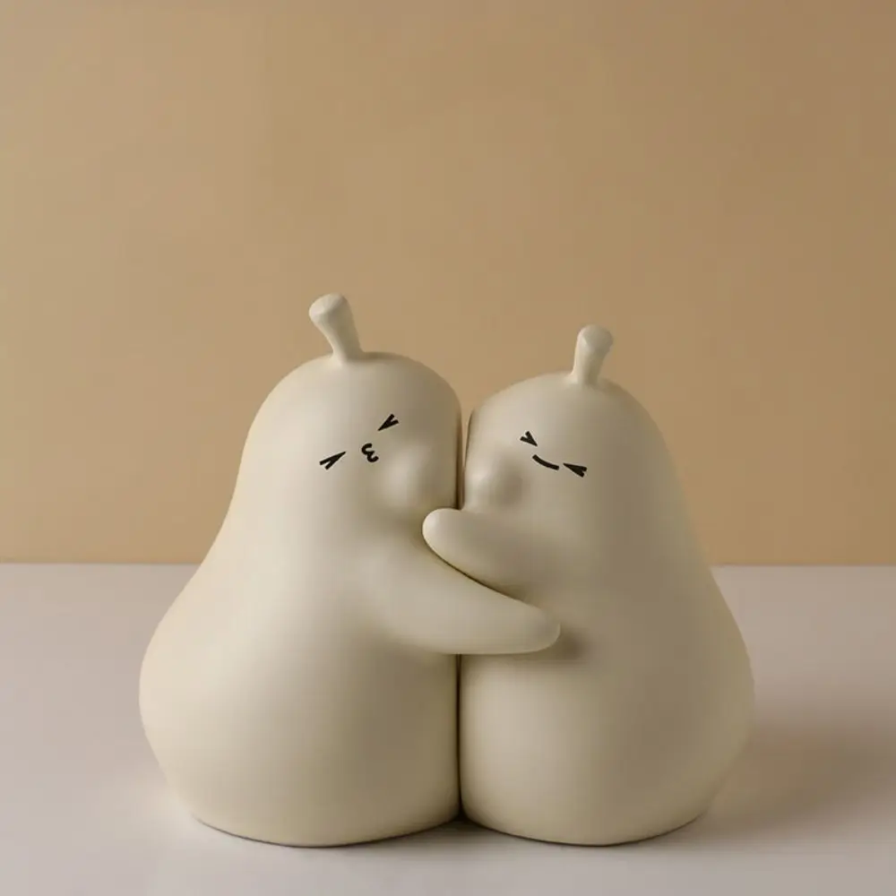 2 шт. керамическая подставка для книг с грушей милая креативная декоративная
