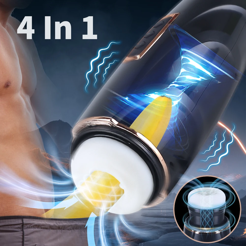 Телескопический мастурбатор автоматический вибратор реальный вагинальный