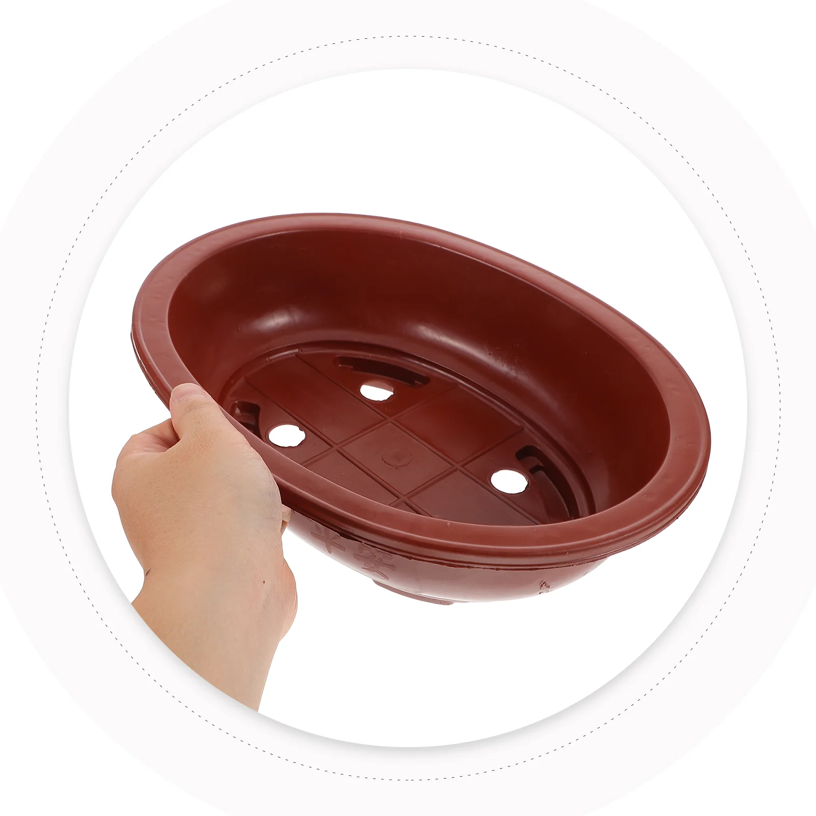 4 шт. дерево бонсай пластиковый цветочный горшок для домашних растений кашпо в