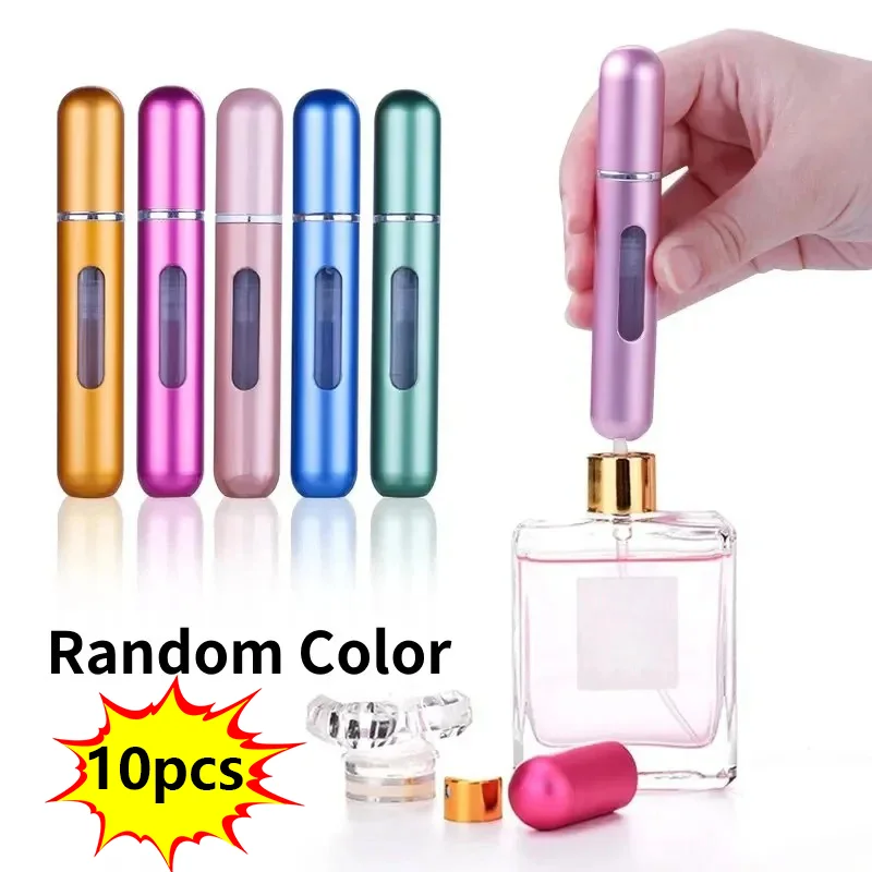 wielokrotnego użytku pojemnik na perfumy o pojemności 5 ml z dolnym wypełnieniem. Ekologiczna przenośna lanka kosmetyki i ...