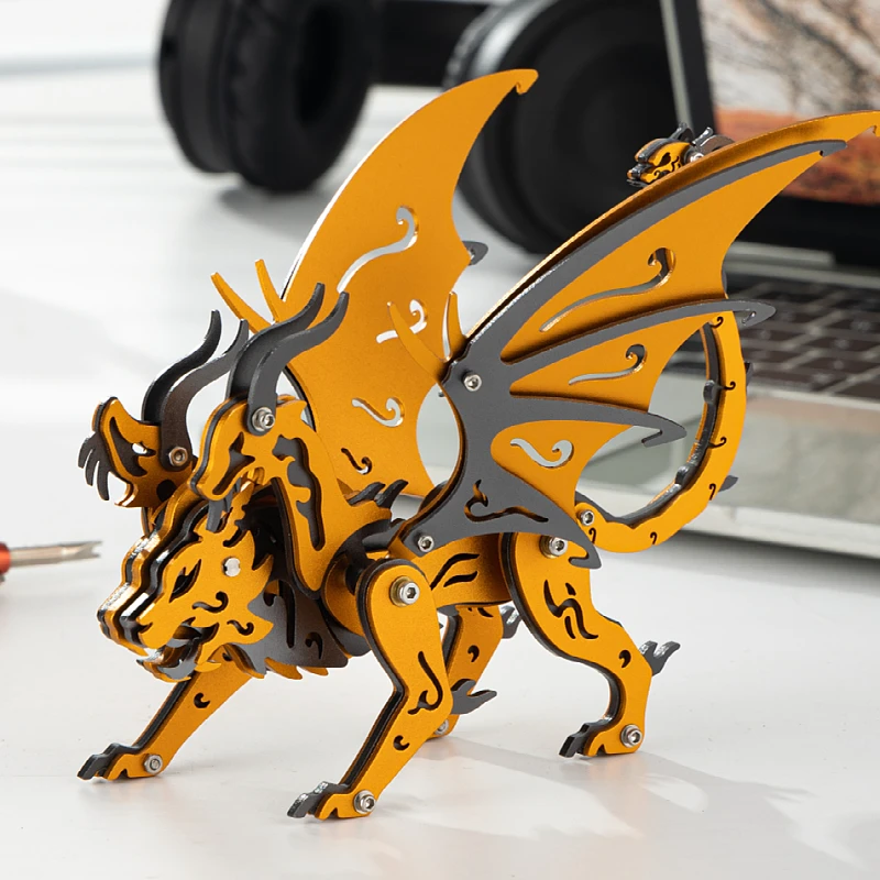 STEEL WARCRAFT Чамера 3D головоломка из металла