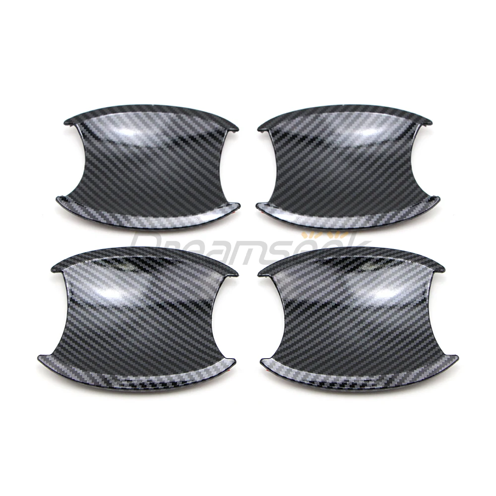 

Для Honda CR-V CRV 2007 2008 2009 2010 2011 с узором из углеродного волокна, автомобильная дверная ручка, крышка чаши, декоративные наклейки, аксессуары