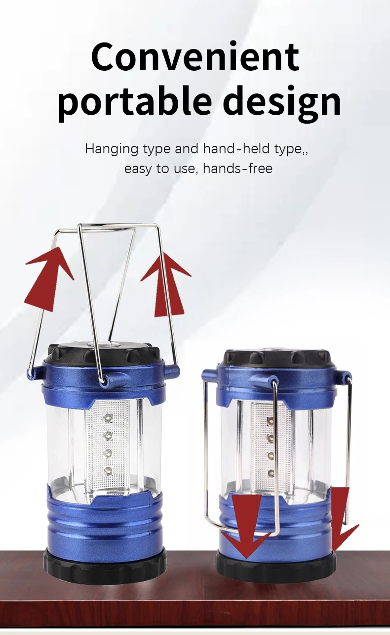 Яркий светильник Кемпинг 12 Белый светодиодный Многофункциональный портативный