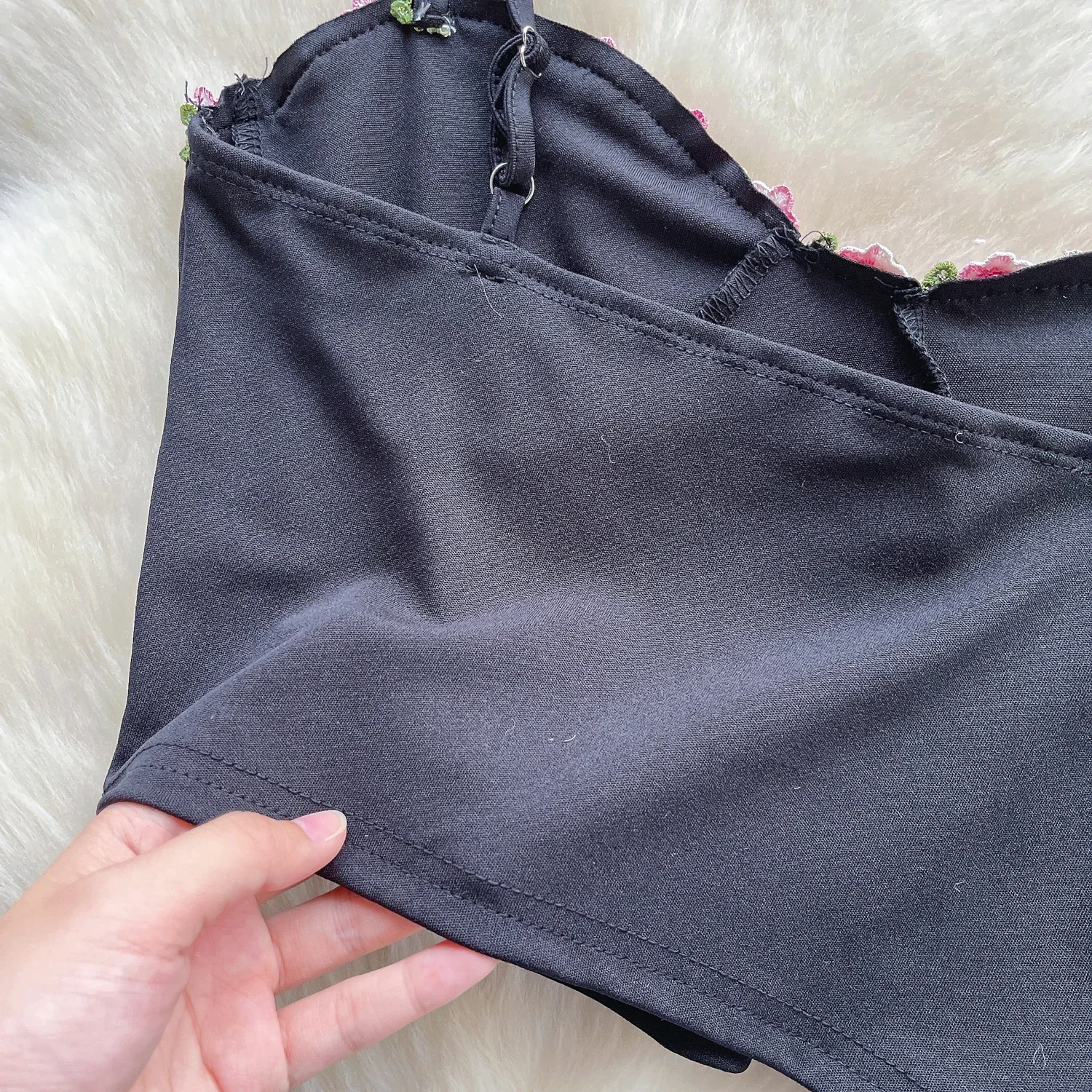 Шикарный ретро цветочный лоскутный Топ Без Рукавов французская модная майка