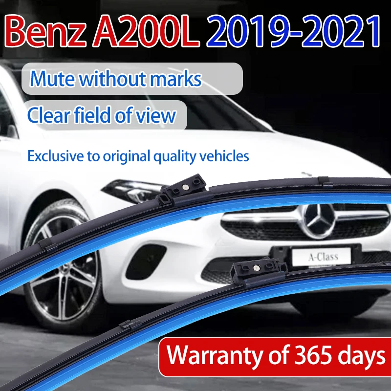 

Автомобильный Бескаркасный силиконовый стеклоочиститель ShangKeWen для Benz A200L, универсальный шумоподавляющий стеклоочиститель, аксессуары для...