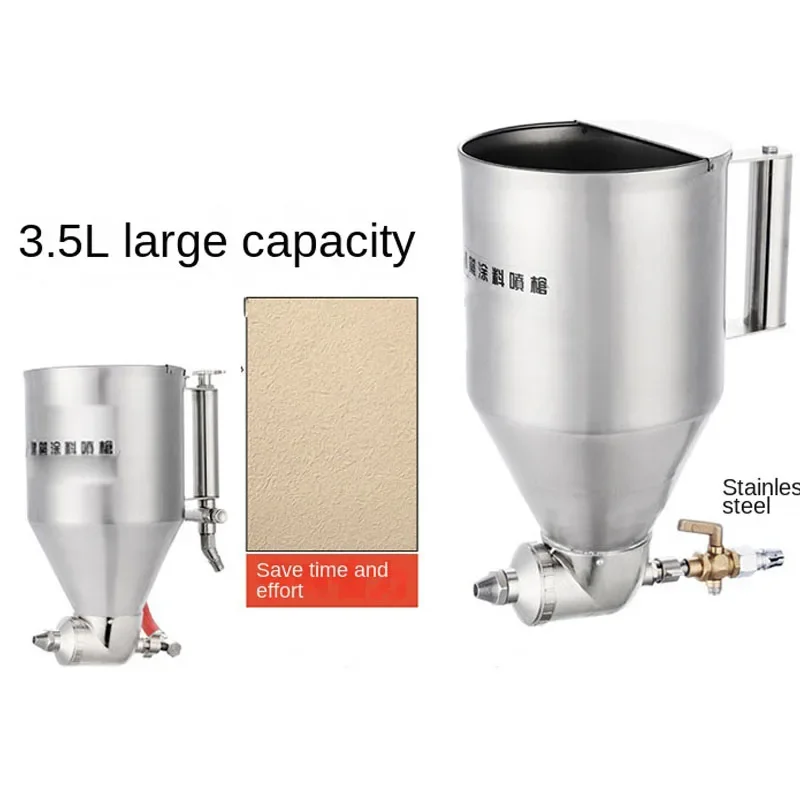 1/4 &quotпистолет-распылитель для наружных стен шпаклевка порошок настоящая