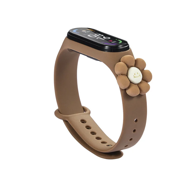 Xiaomi Fashion  for  Band  for Xiaomi bracelet 3/4 strap creative retro cartoon Xiaomi bracelet 5/6 strap Xiaomi bracelet 5/6/7