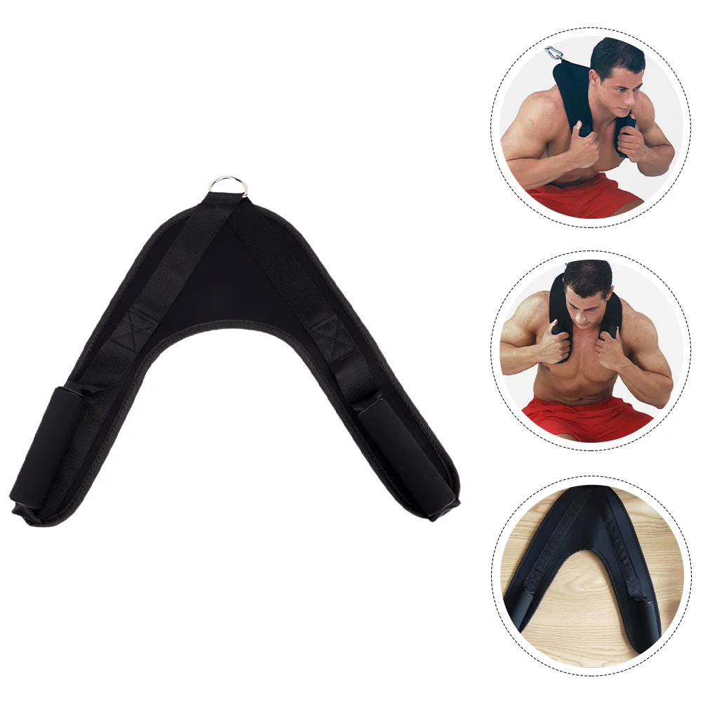 

Wear Resistant Fitness Tension Belt Training Stretch Belt for Men (Black)