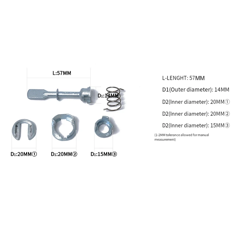 Набор для ремонта автомобильных замков из цинкового сплава инструмент дверных