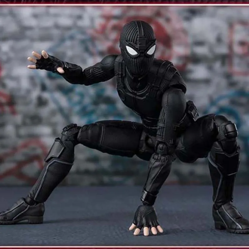 

Marvel Spiderman Stealth Suit Action Figure Far From Home Dolls Toys
