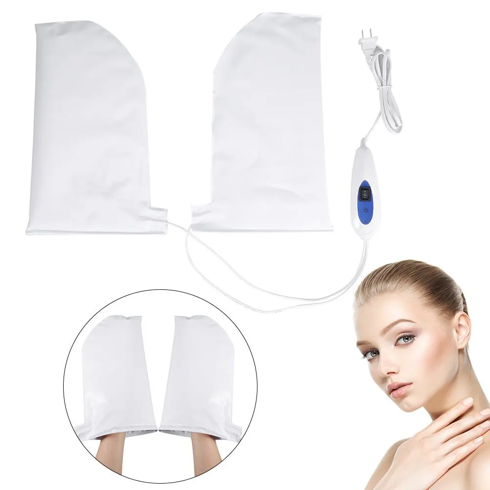 

Therapeutic Heated Mitts for Paraffin Wax Therapy Manicure SPA Treatment Hand Care Mittens