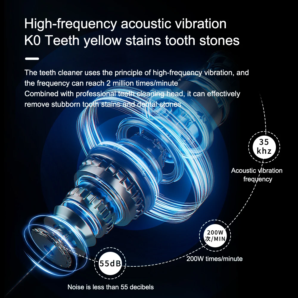 Портативный ультразвуковой стоматологический очиститель Ms.Dear