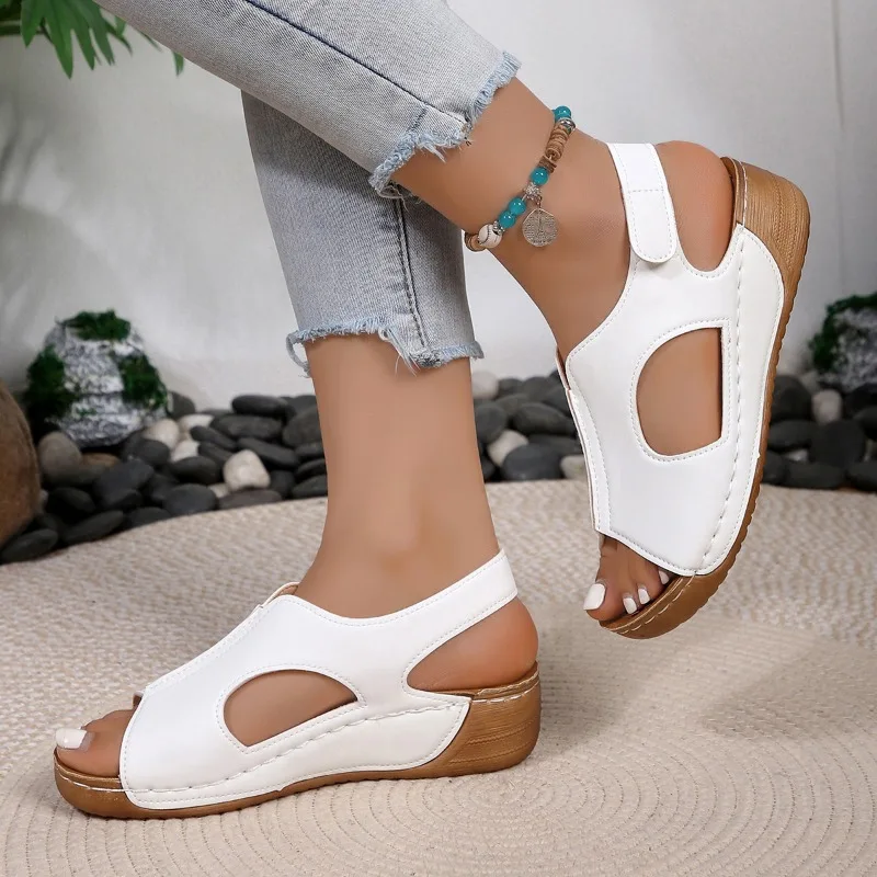 Flats Platform Women Sandals Wedges Casual Shoes New Fashion 2025 Trend Woman Slides Brand Beach Flip Flops Summer Zapatos Mujer