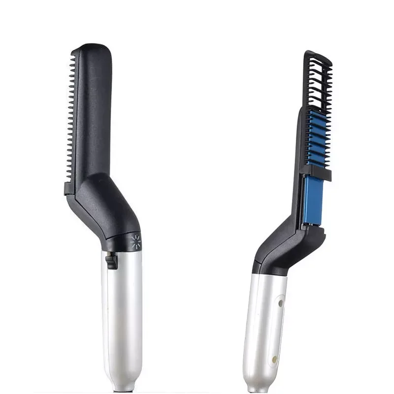 

Многофункциональная электрическая расческа для волос, выпрямитель для бороды, выпрямитель для бороды, инструменты для укладки