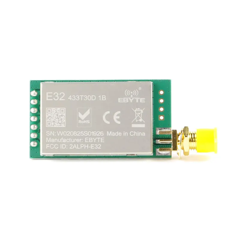 LoRa SX1278 SX1276 Модуль приемника радиочастотного передатчика E32-433T30D E32-TTL-1W UART 433 МГц V6.2