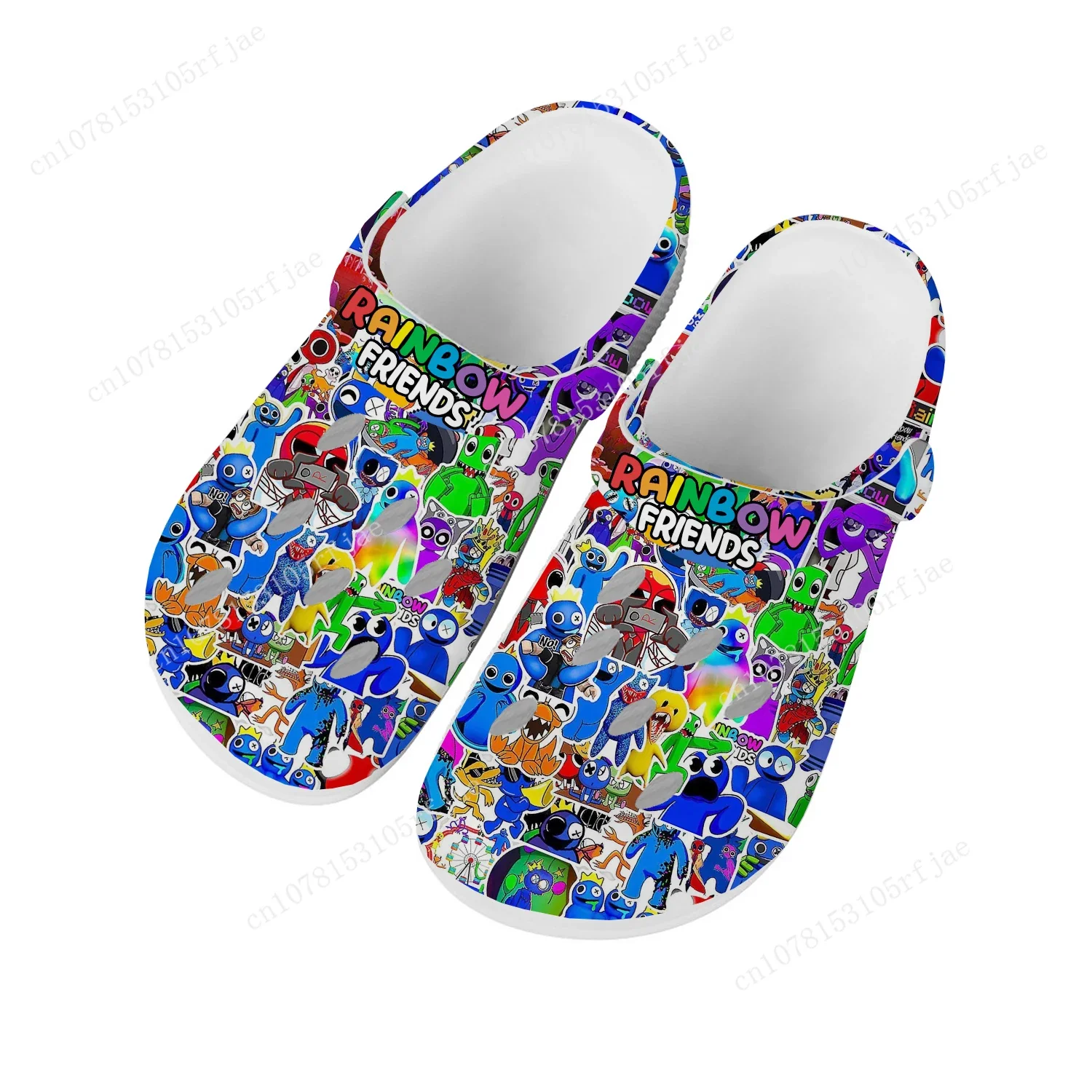 

Rainbow Friends Home Clogs Cartoon Game Mens Womens Teenager Custom Built Water Shoes Fashion Garden Beach Hole Slippers Sandals
