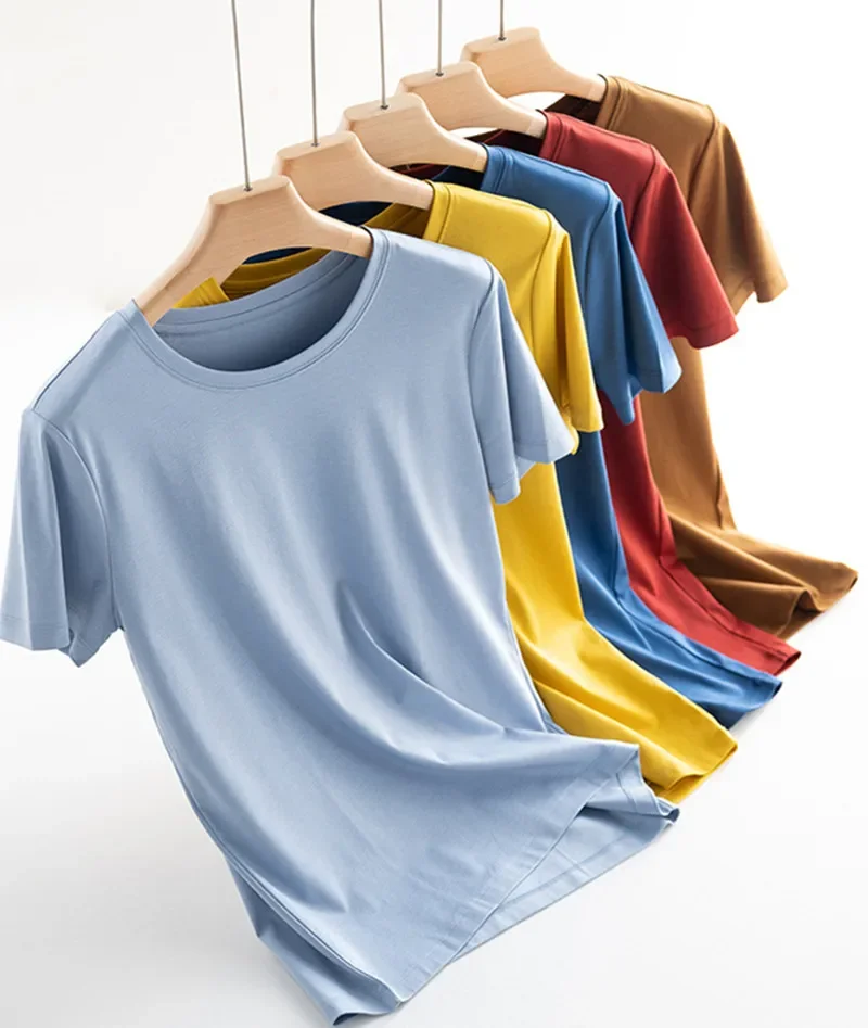 MRMT 2024 абсолютно новая женская футболка из мерсеризованного хлопка тутового