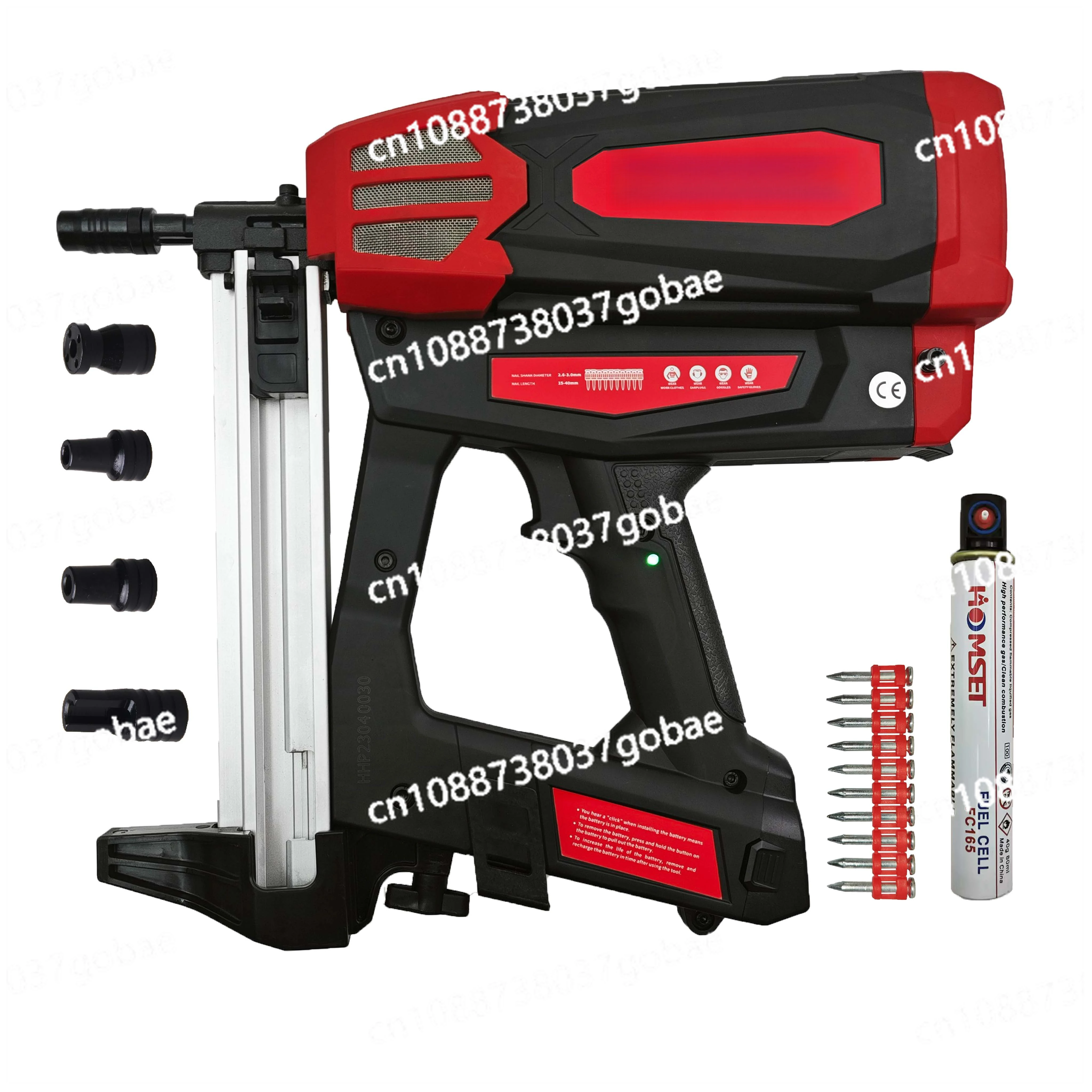 Газовая гвоздезабиватель для бетона OEM номинальная мощность пистолет гвоздей GP100