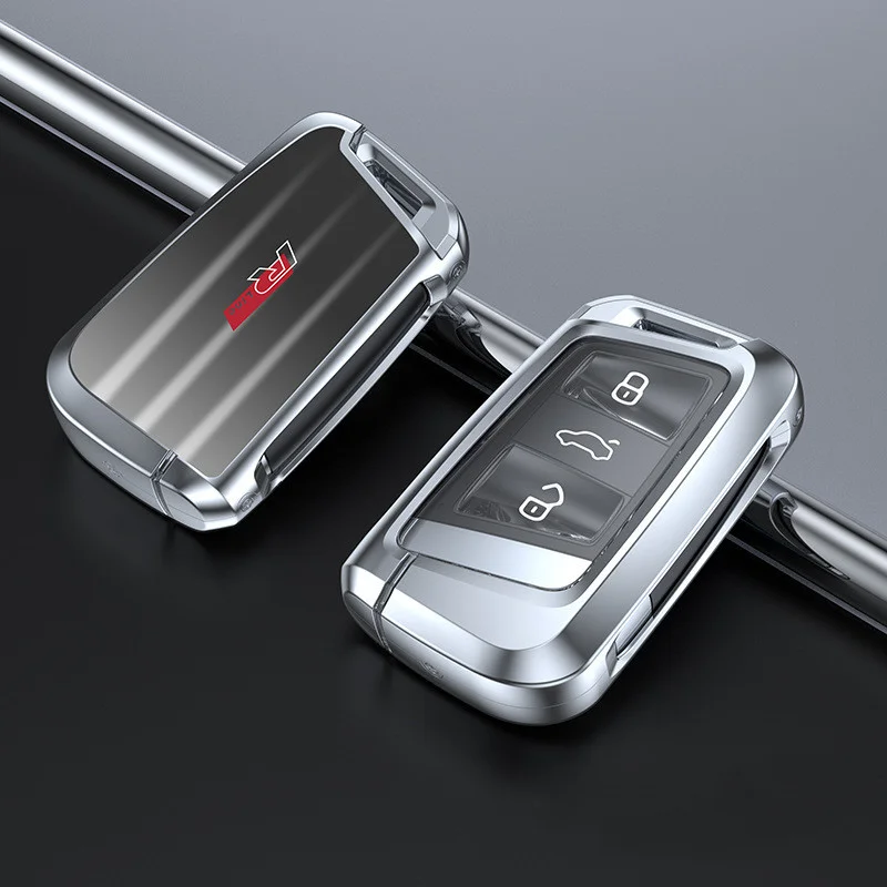 

Корпус автомобильного держателя из цинкового сплава для Volkswagen VW Magotan Passat B8 Golf for Skoda Superb A7, аксессуары для ключей