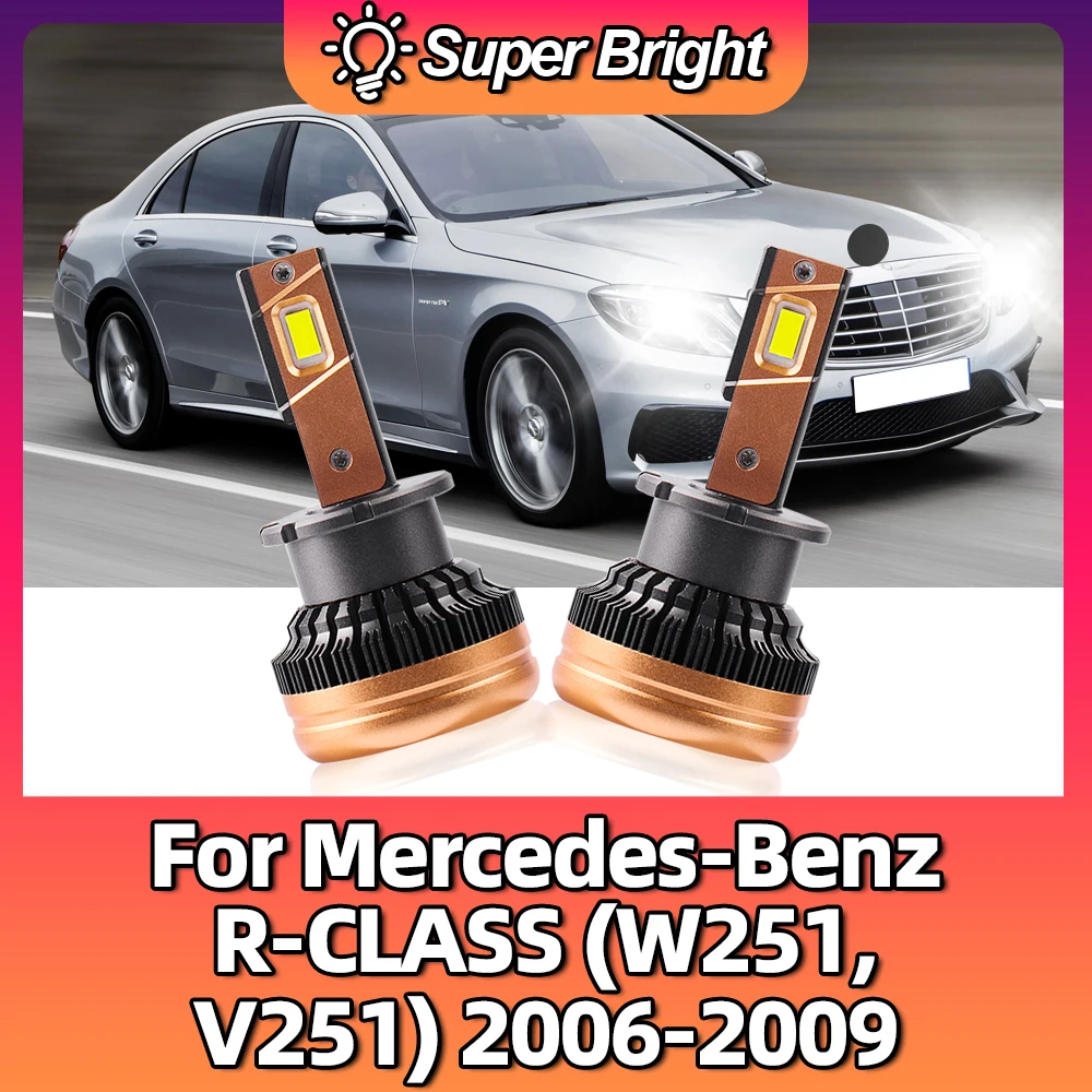 28000LM D2S светодиодный запасные фары 1:1 HID 90 Вт 6000K 12 в для Mercedes-Benz R-CLASS (W251 V251) 2006 2007 2008