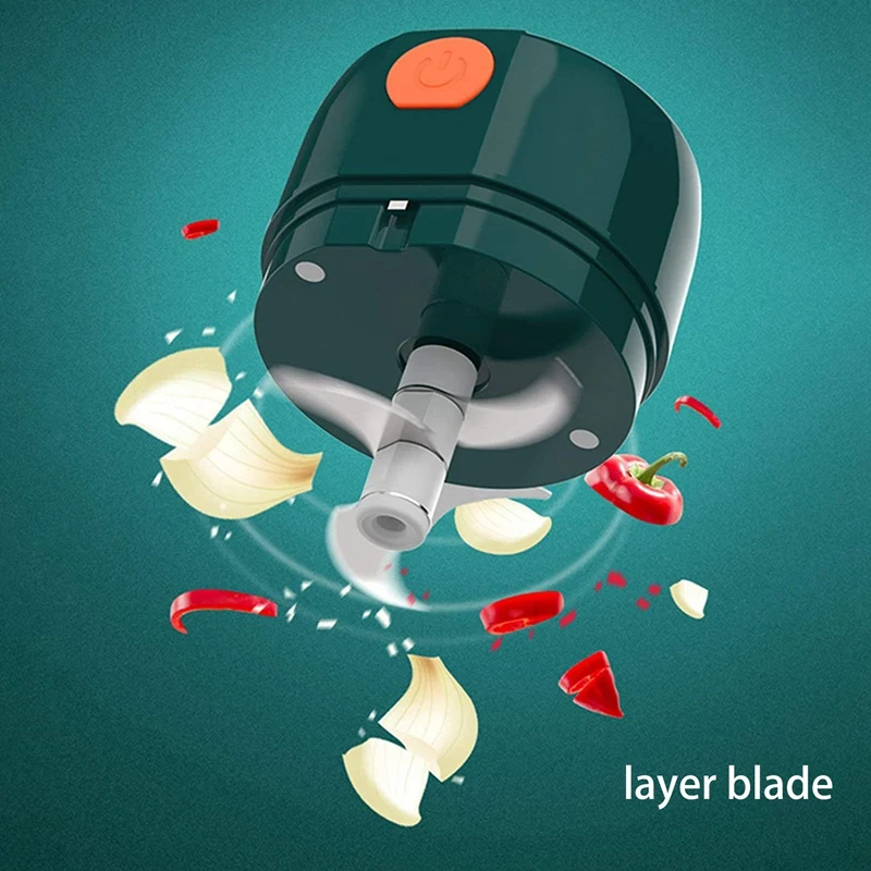 Новый Электрический измельчитель чеснока мини портативный кухонный комбайн для