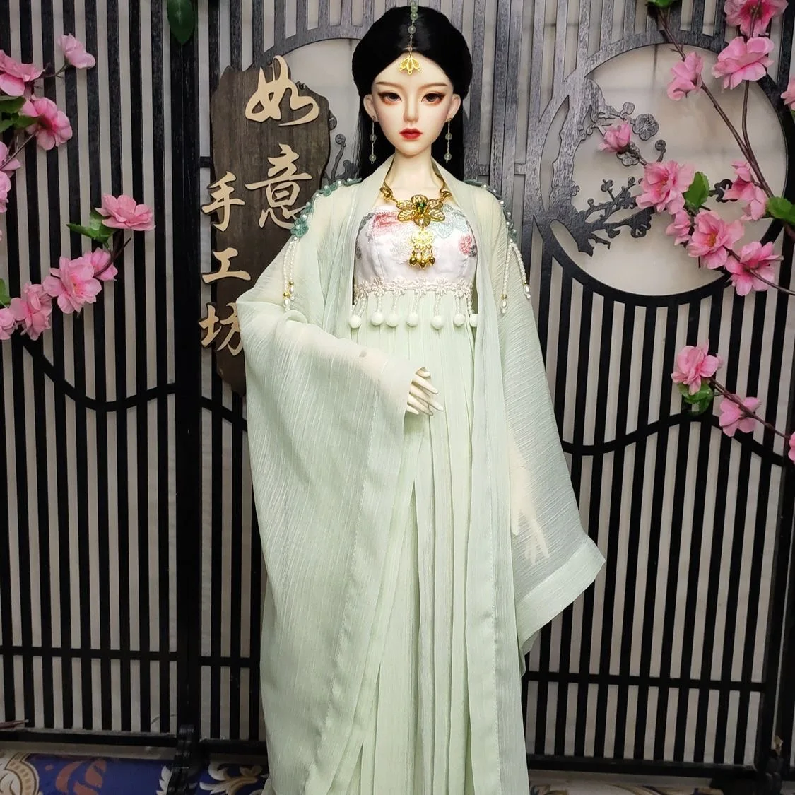 Одежда для куклы 1/3 1/4 BJD аксессуары кукол Yeluoli/Debisheng as60 см Кукольное платье