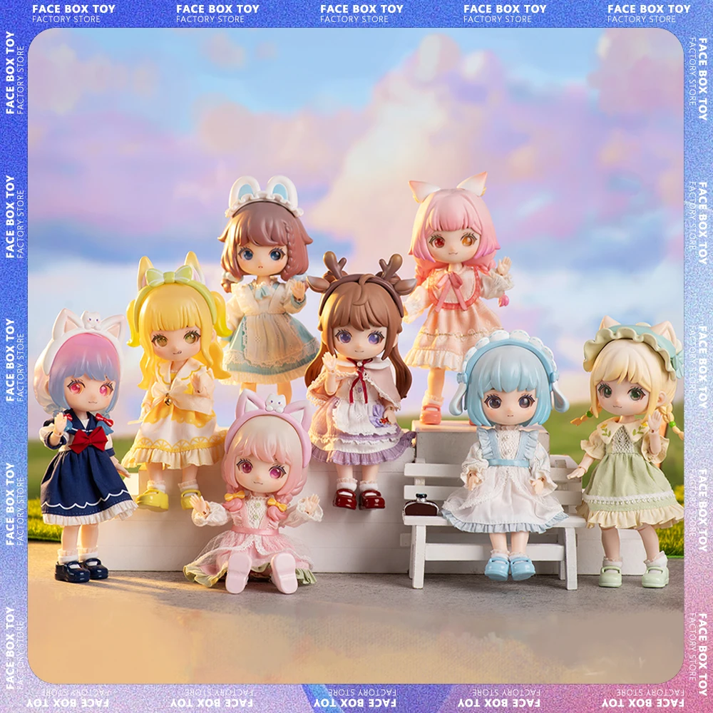 

Liroro глухая коробка серия Summer Island сюрприз загадочные коробки Ob11 1/12 Bjd кукла Угадай сумку кавайная игрушка милые подарки