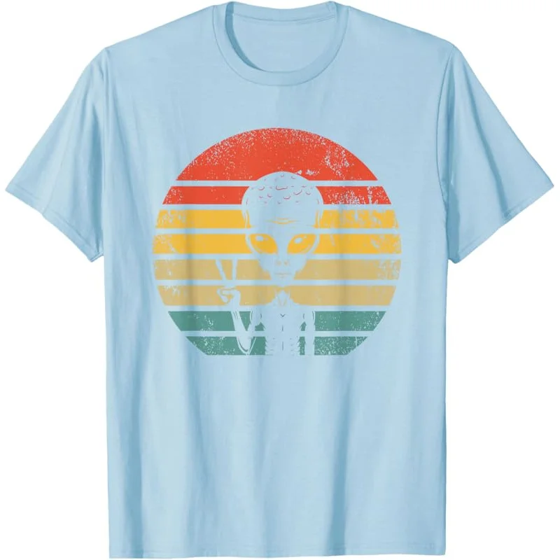 Космический корабль Ретро Чужой НЛО — винтажная футболка для воздействия